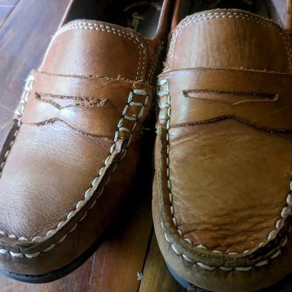 Florsheim Boys Loafers Soft leather size 3-3.5 - Picture 3 of 3